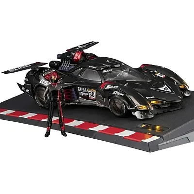 Pre-order the Threezero x MegaHouse Variable Action Hi-SPEC UNITED Asurada G.S.X RS Siren 1/18 scale die-cast car! Secure yours at HobbyGalaxy.com.