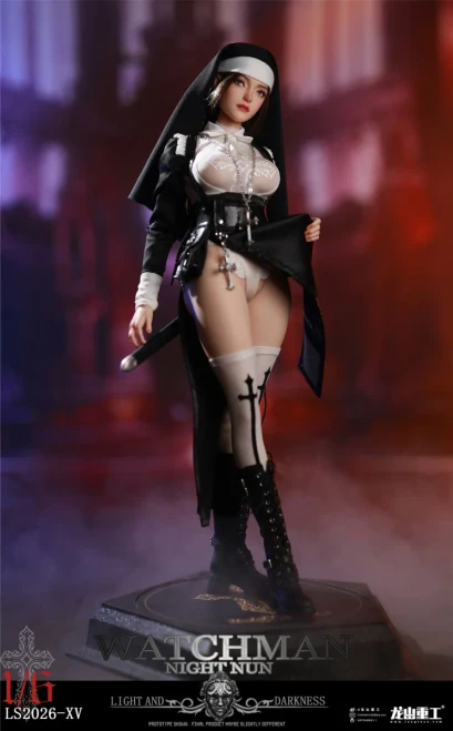 Pre-order the upgraded LongShanJinShu Redemption of the Night Elena Deluxe Version 1/6 scale figure (LS2026-XV-A). Secure yours today at HobbyGalaxy.com.