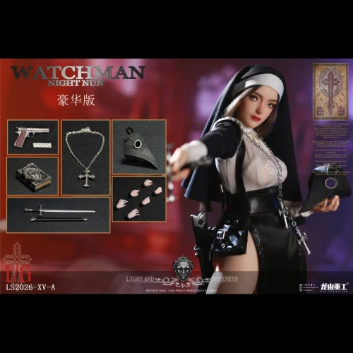 Pre-order the upgraded LongShanJinShu Redemption of the Night Elena Deluxe Version 1/6 scale figure (LS2026-XV-A). Secure yours today at HobbyGalaxy.com.