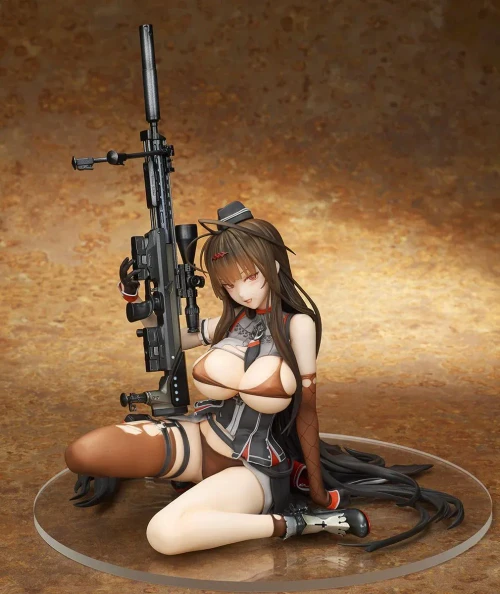 Pre-order the stunning Ques Q Girls' Frontline Gd DSR-50 Heavy Damage Ver. 1/7 scale figure today! Secure this tactical masterpiece at HobbyGalaxy.com.