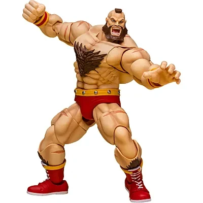 Pre-order the massive Storm Arena Street Fighter Alpha 3 Zangief 1/12 scale action figure by Storm Collectibles today at HobbyGalaxy.com!