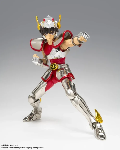 Pre-order the Bandai Tamashii Nations Saint Cloth Myth EX Pegasus Seiya (First Bronze Cloth) figure today! Secure this die-cast masterpiece at HobbyGalaxy.com.
