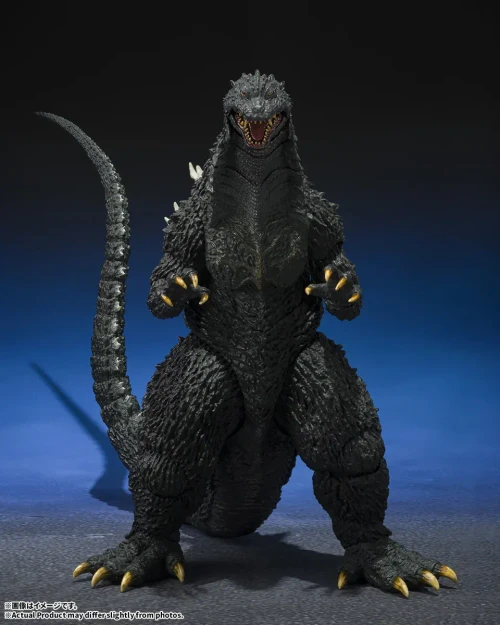 Pre-order the Bandai S.H.MonsterArts Godzilla (2003) from Godzilla: Tokyo SOS today! Secure this highly articulated kaiju at HobbyGalaxy.com.