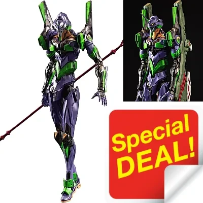 Pre-order the Blitzway Carbotix Evangelion Unit-01 Test Type Standard Ver. diecast figure today at HobbyGalaxy.com! Secure yours now.