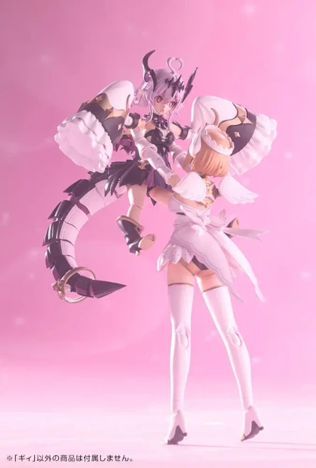 Pre-order the Kotobukiya ARCANADEA Gii plastic model kit reissue! Secure this stunning dragon-type Dears girl by necömi at HobbyGalaxy.com.