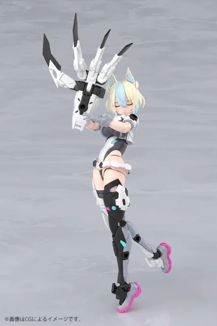Pre-order the Kotobukiya Megami Device Yggdrasis Garm Ripper Avalanche model kit today! Secure this gorgeous snow camo bishoujo warrior at HobbyGalaxy.com.