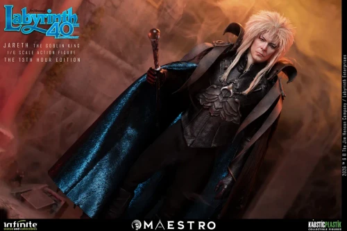 Pre-order the Infinite Statue x Kaustic Plastik Labyrinth Jareth the Goblin King (The 13th Hour Edition) 1/6 scale figure at HobbyGalaxy.com!