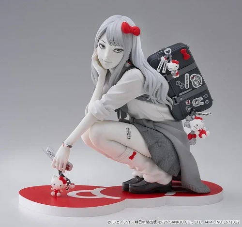 Pre-order the Good Smile Company G.S. Collection Gyaru Tomie x Hello Kitty figure by Junji Ito! Secure yours today at HobbyGalaxy.com.