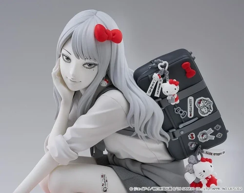 Pre-order the Good Smile Company G.S. Collection Gyaru Tomie x Hello Kitty figure by Junji Ito! Secure yours today at HobbyGalaxy.com.