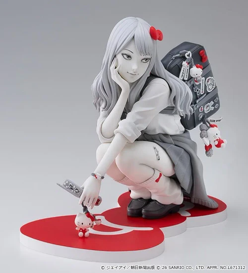 Pre-order the Good Smile Company G.S. Collection Gyaru Tomie x Hello Kitty figure by Junji Ito! Secure yours today at HobbyGalaxy.com.