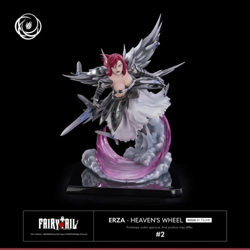 Pre-order the Tsume Art Fairy Tail Erza Scarlet - Heaven's Wheel 1/6 scale statue! Secure this Titania Ikigai piece today at HobbyGalaxy.com.