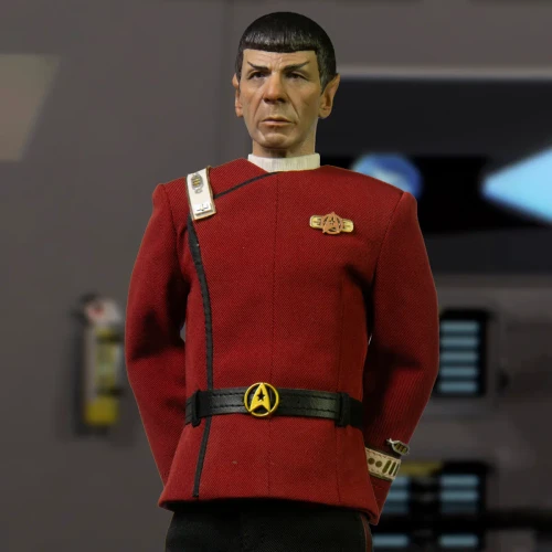 Pre-order the EXO-6 Star Trek II: The Wrath of Khan Captain Spock (Kobayashi Maru Version) 1/6 scale action figure today at HobbyGalaxy.com!