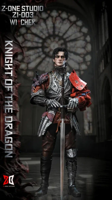 Pre-order the Z-ONE STUDIO 1/6 Alloy Witcher Knight of the Dragon Figure (Z1-003) at HobbyGalaxy.com. Features diecast alloy armor, weapons & accessories. Fast, safe shipping!