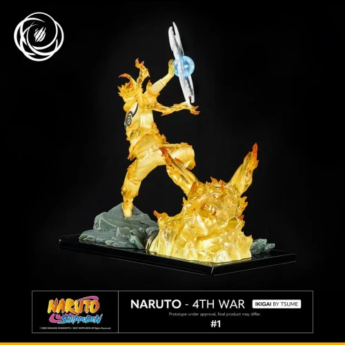 Pre-order the Tsume Art Naruto Shippuden Naruto Fourth Great Ninja War Ikigai 1/6 statue at HobbyGalaxy.com. Features Rasen Shuriken attack & Kyuubi Chakra mode!
