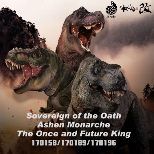 Pre-order the Nanmu Studio Smart Series Ashen Monarche Super Articulated Figure (170189) at HobbyGalaxy.com. Highly articulated dinosaur model. Secure yours today!