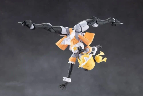 Pre-order the Kotobukiya MegaloMaria Unlimited Universe Stars Model Kit at HobbyGalaxy.com. Features 68 articulation points, waitress Exarmor & hidden weapons!
