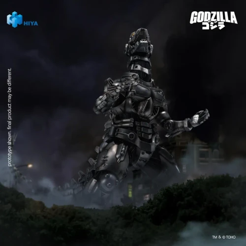 Pre-order the HIYA Toys Exquisite Basic Mechagodzilla Kiryu (Tokyo S.O.S. 2003) action figure at HobbyGalaxy.com. Features Heavy Arms pack & Spiral Claw!