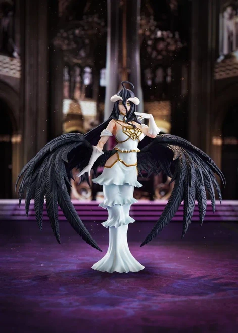 Pre-order the Good Smile Company figma Albedo (Overlord: The Holy Kingdom) action figure at HobbyGalaxy.com. Features swappable faces & articulated wings!