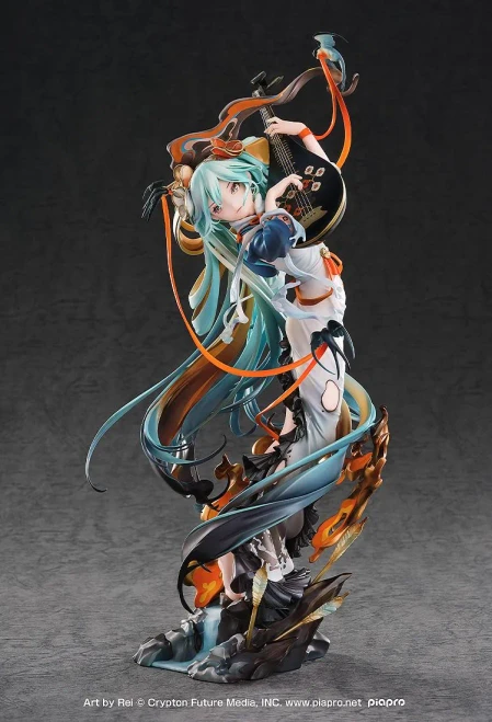 Pre-order the Good Smile Company Hatsune Miku: Shimian Maifu Ver. 1/7 Scale Figure (Rerun) at HobbyGalaxy.com. Highly detailed traditional ink-style statue!