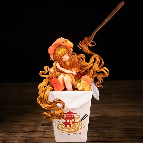 Pre-order the WeArtDoing Sleeping Beauty Noodle Fairies: Original Sauce resin figure at HobbyGalaxy.com. Features instant cup noodle theme & floating fork.