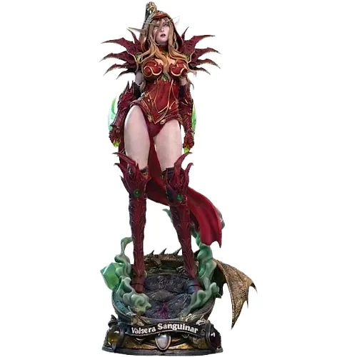 Pre-order the HEX Collectibles World of Warcraft Valeera Sanguinar Statue at HobbyGalaxy.com. Highly detailed polystone Blood Elf Rogue statue.