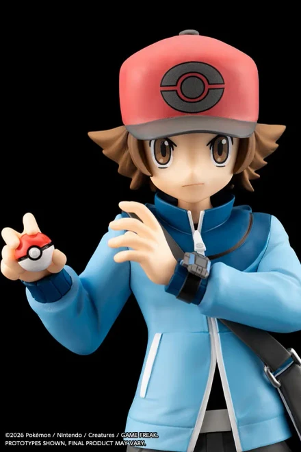 Pre-order the Kotobukiya ARTFX J Pokemon Hilbert with Victini 1/8 Scale Figure at HobbyGalaxy.com. Features Hitoshi Ariga art & display base.