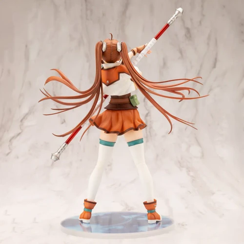 Pre-order the Kotobukiya Legend of Heroes Trails in the Sky SC Estelle Bright 1/8 Scale Figure at HobbyGalaxy.com. Features staff & key visual pose.