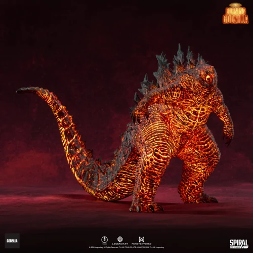 Pre-order the Spiral Studio Hall of Fame Burning Godzilla (2019) Statue at HobbyGalaxy.com. Highly detailed polystone MonsterVerse Godzilla statue.