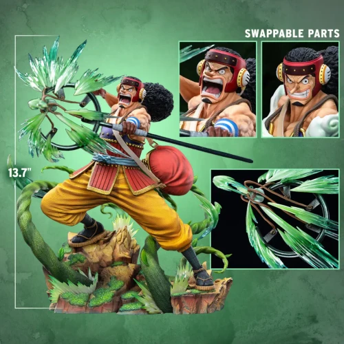 Pre-order the Jimei Palace One Piece Legendary Straw Hat Crew Usopp 1/6 Scale Statue (Premium Ver.) at HobbyGalaxy.com. High-end resin pre-order.