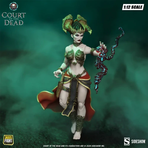Pre-order the Boss Fight Studio Court of the Dead Gethsemoni & Mortighull 1/12 figure set at HobbyGalaxy.com. Highly detailed articulated 6" figures.