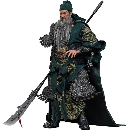 Shop the FZ Art Studio Guan Yu Late Years 1/6 Scale Figure FZ041 Standard Edition at Hobby Galaxy. Features magnetic eyes, real beard, armor, and weapons.