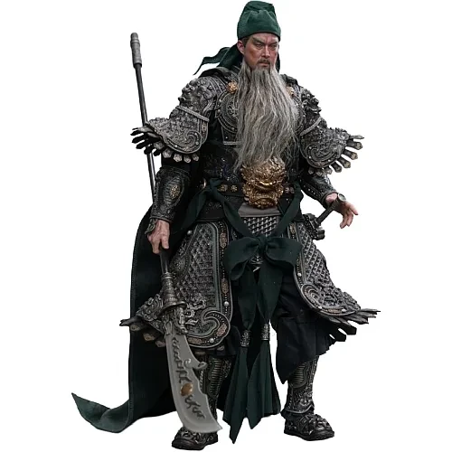 Shop the FZ Art Studio Guan Yu Mid-Era 1/6 Scale Figure FZ042 Standard Edition at Hobby Galaxy. Features moveable eyes, rooted beard, armor, and weapons.