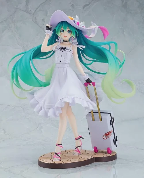 Shop the Max Factory Hatsune Miku GT Project Racing Miku 2021: Private Ver. 1/7 scale figure at HobbyGalaxy. Includes display stand and detailed outfit.