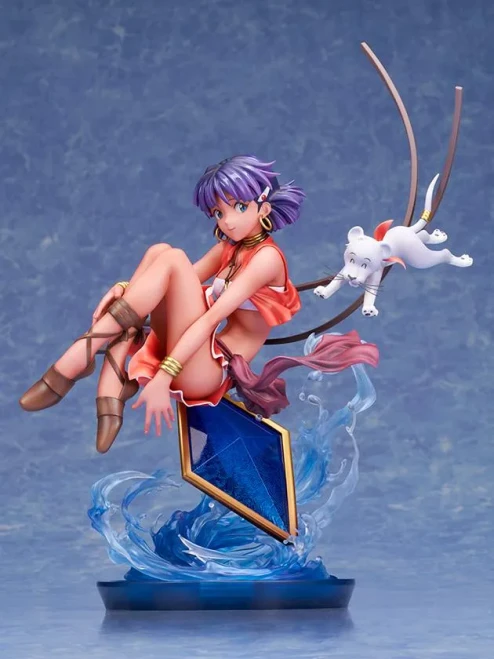 Shop the Alter Nadia: The Secret of Blue Water 1/7 scale figure at HobbyGalaxy. Features King the lion cub, scenic base, and 1/1 Blue Water pendant.