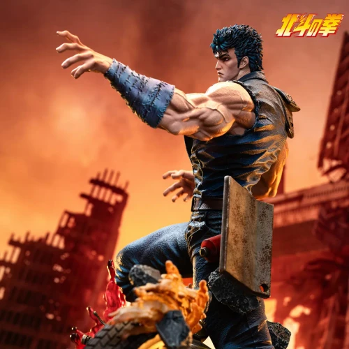 Pre-order the HEX Collectibles Fist of the North Star Kenshiro 1/6 Scale Statue at HobbyGalaxy.com. Highly detailed 40th anniversary collectible.