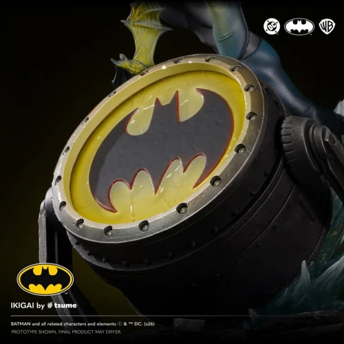 Pre-order the Tsume Art Batman Ikigai - The Shadow of Gotham Rises 1/6 Scale Statue at HobbyGalaxy. Secure this polyresin collectible featuring the iconic Bat-Signal.