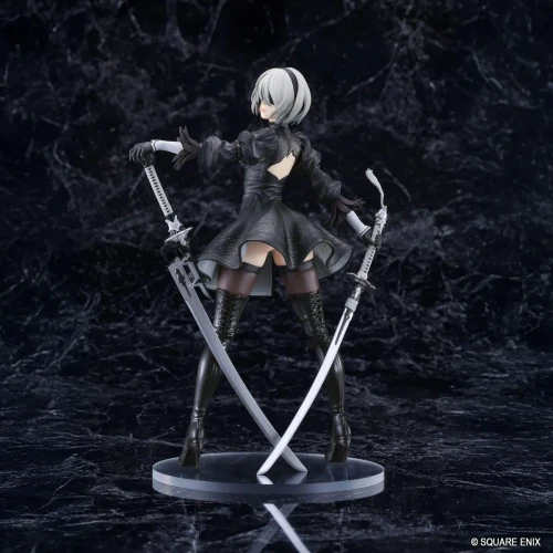 Pre-order the NieR:Automata POP UP PARADE L Size 2B figure at HobbyGalaxy.com! Features 2B with Virtuous Contract standing 9.45" tall. Secure yours today!