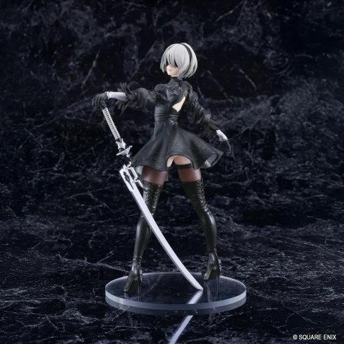 Pre-order the NieR:Automata POP UP PARADE L Size 2B figure at HobbyGalaxy.com! Features 2B with Virtuous Contract standing 9.45" tall. Secure yours today!