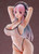 Wave Super Sonico White Swimwear Style 1/7 Scale PVC Figure www.HobbyGalaxy.com