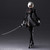 Square Enix NieR:Automata Play Arts Kai Action Figure – 2B (YoRHa No. 2 Type B) Deluxe Version www.HobbyGalaxy.com