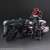 Square Enix Final Fantasy VII Remake PLAY ARTS KAI Shinra Elite Motorcycle Security Officer & Motorcycle Set www.HobbyGalaxy.com