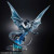 MegaHouse ART WORKS MONSTERS: Yu-Gi-Oh! Duel Monsters - Blue Eyes White Dragon Holographic Edition PVC Figure www.HobbyGalaxy.com