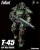 Threezero "Fallout" T-45 Hot Rod Shark Power Armor 1/6 Scale Action Figure www.HobbyGalaxy.com