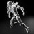 Threezero Marvel Studios: The Infinity Saga DLX Iron Man Mark 2 (Chrome Edition) Action Figure www.HobbyGalaxy.com