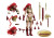 Boss Fight Studio Epic H.A.C.K.S. Red Sonja (Red and Gold Ver.) 1/12 Scale Deluxe Action Figure www.HobbyGalaxy.com