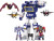 Shop the Hasbro x Takara Tomy “Transformers” MPG‑22 Jaguar & Buzzsaw & Ratbat Figure Set at HobbyGalaxy.com  — a premium Masterpiece G collectible featuring three iconic cassette‑bot characters with detailed sculpting and classic Transformers styling.