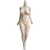 Novan Studio 1/6 Scale Steel Skeleton Platinum Silicone Seamless Female Body with Realistic Proportion N-1a