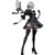 Buy the Max Factory NieR:Automata Ver1.1a figma 2B (YoRHa No.2 Type B) action figure rerun at HobbyGalaxy.com. Poseable 160mm figure with weapons, Pod 042, and accessories.