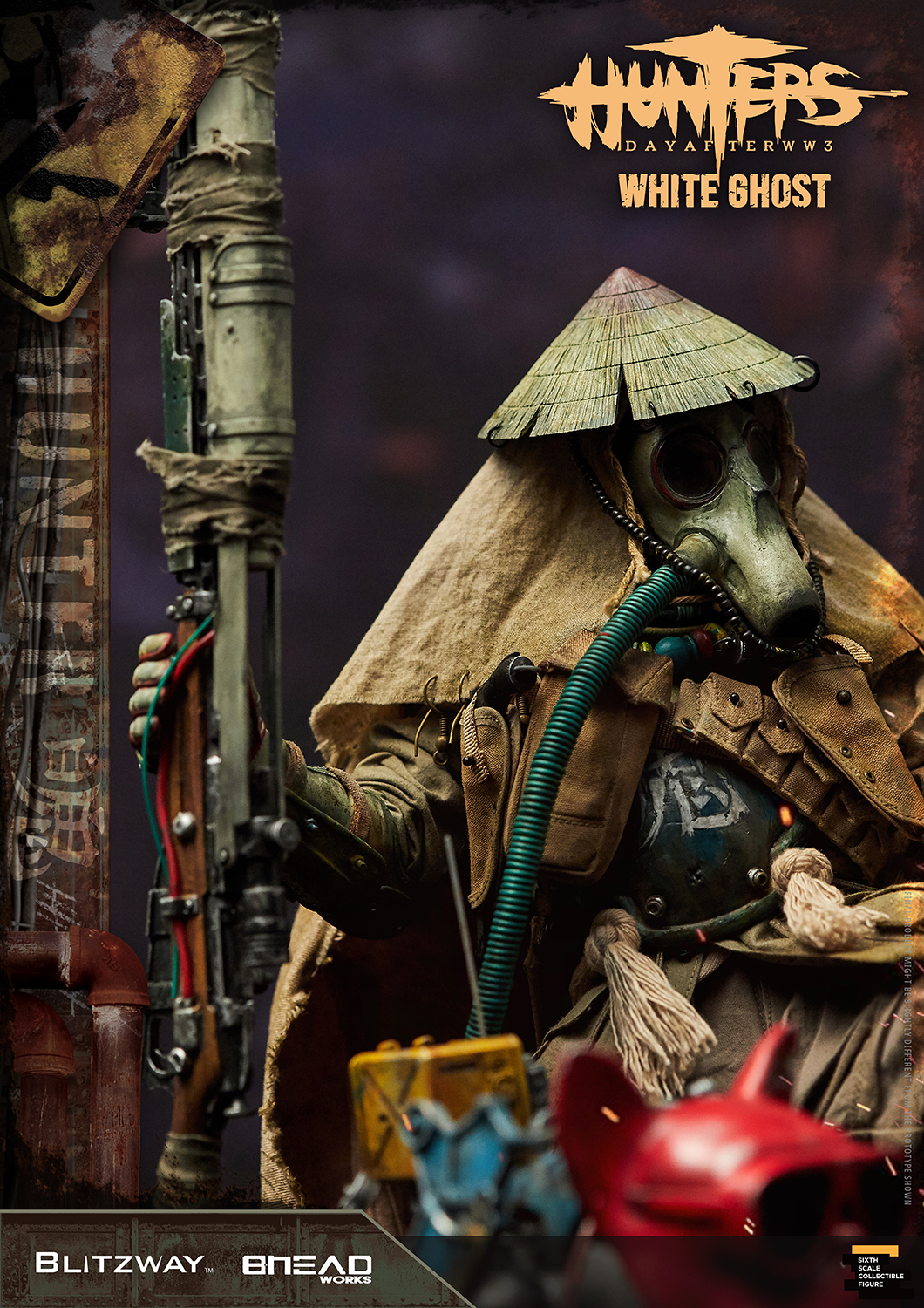 Blitzway ブリッツウェイ ハンターズ WWIII ホワイトゴースト 白鬼 Amazon.com: Blitzway - Hunters: Day After WW3 - White Ghost