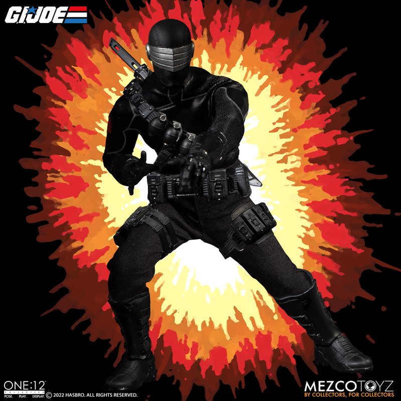 G.I. Joe 6 Inch Action Figure One-12 Collective - Snake Eyes (Pre-Orde